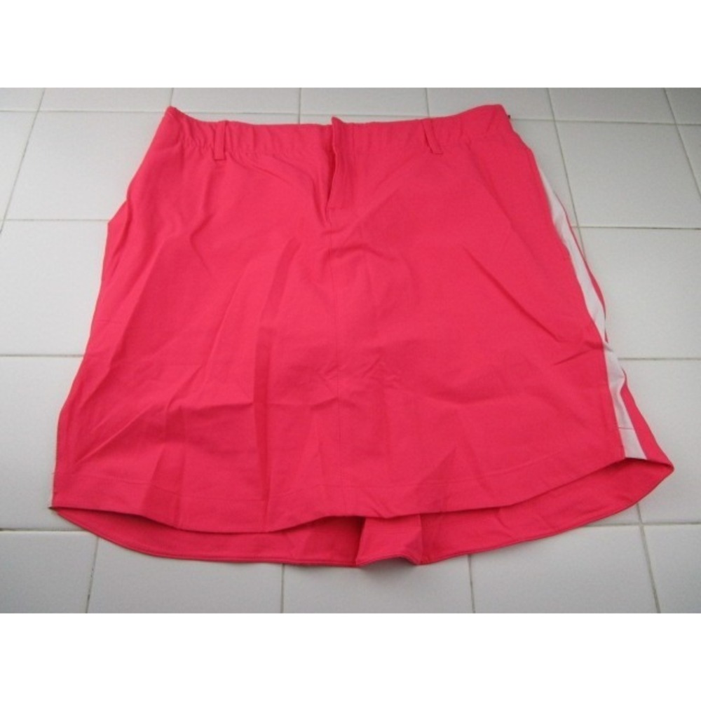Under Armour Links Woven Skort Womens Size 10 Bright Pink Golf Pickleball Tennis